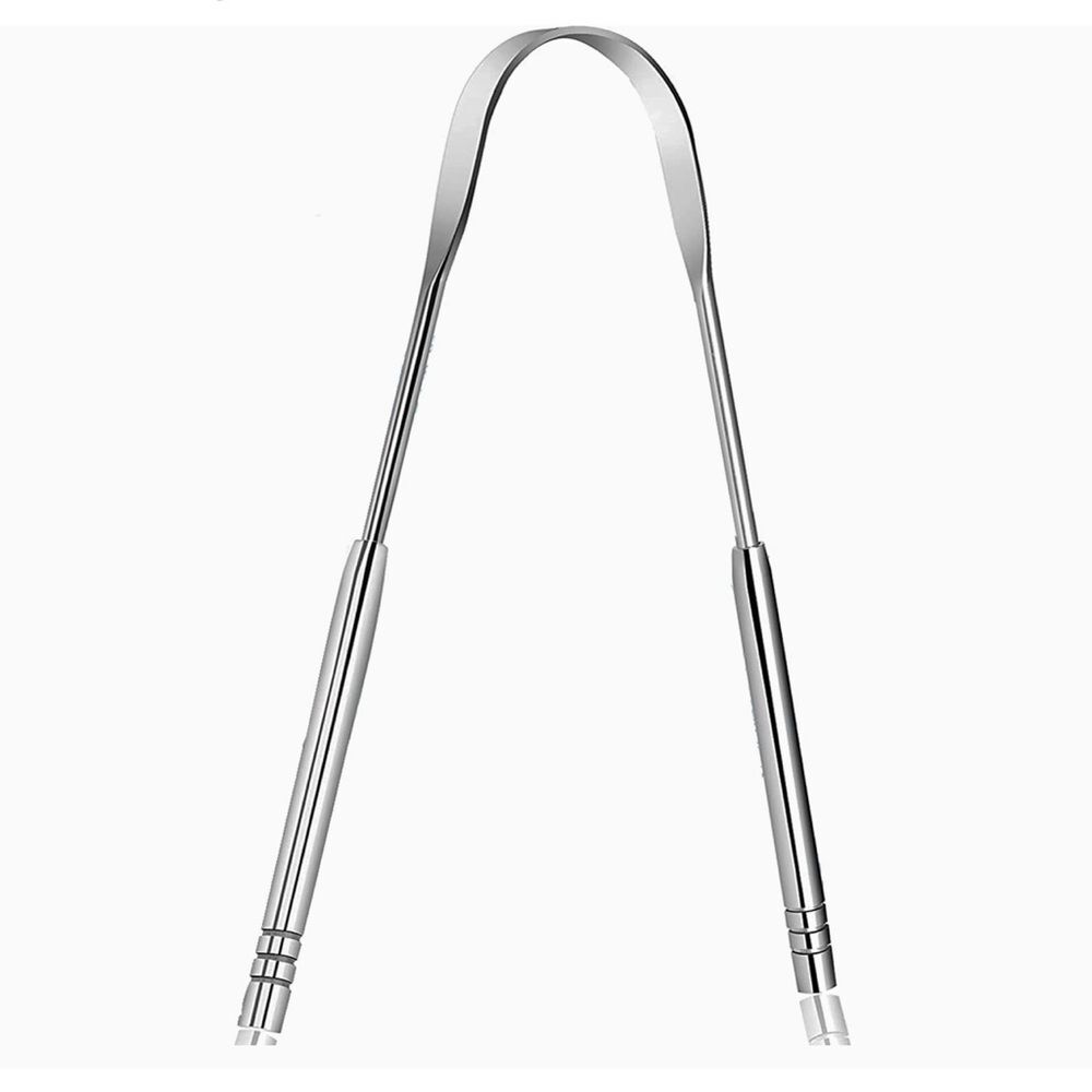 Tongue Scraper Tongue Cleaner Stainless Steel 1 New Heavy Duty OCT